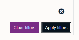 The 'Apply filters' button in Moodle 4.1