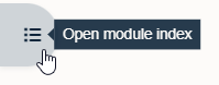 Open module index menu