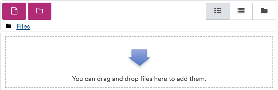 Where to drag and drop or upload the CSV file to