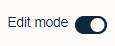 Editing toggle switch
