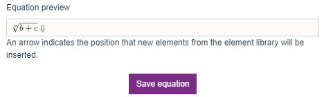 Equation preview