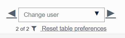 Moving between marking students on a course within the Moodle Assignment.