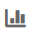 Graph icon for analytics