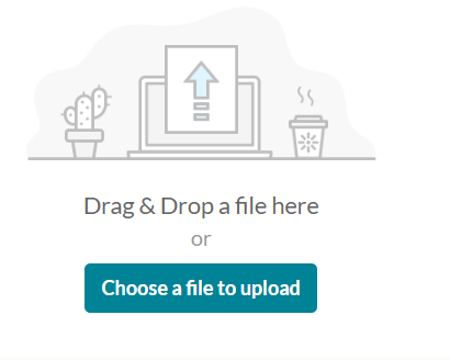 Upload Media dialog box