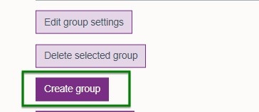 Create group button