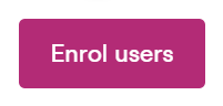 Enrol users button