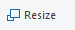 Resize button in Paint