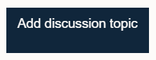 Add discussion topic button